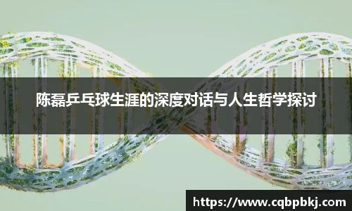 陈磊乒乓球生涯的深度对话与人生哲学探讨